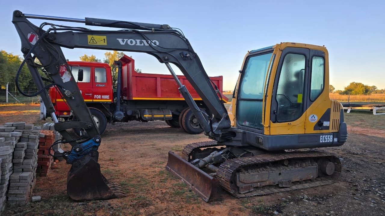 MPC Trading Volvo excavator available in Bloemfontein