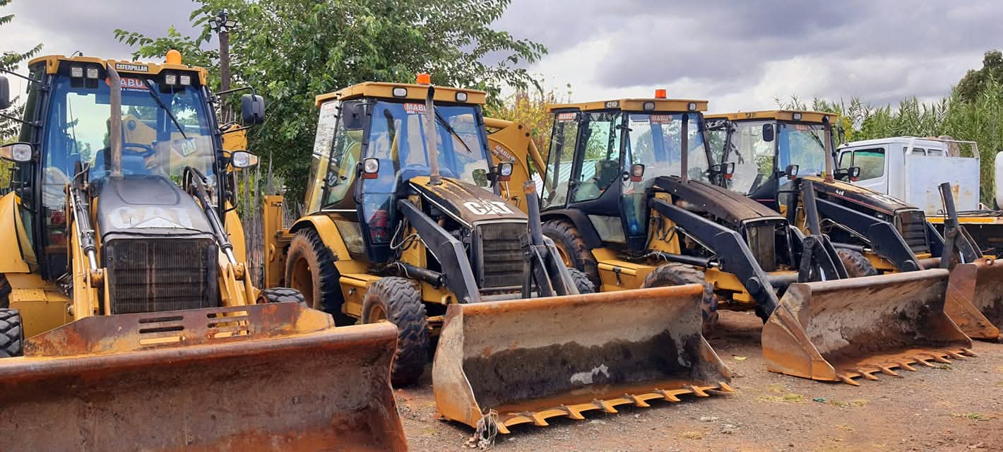 MPC Trading TLB backhoe loaders in Bloemfontein
